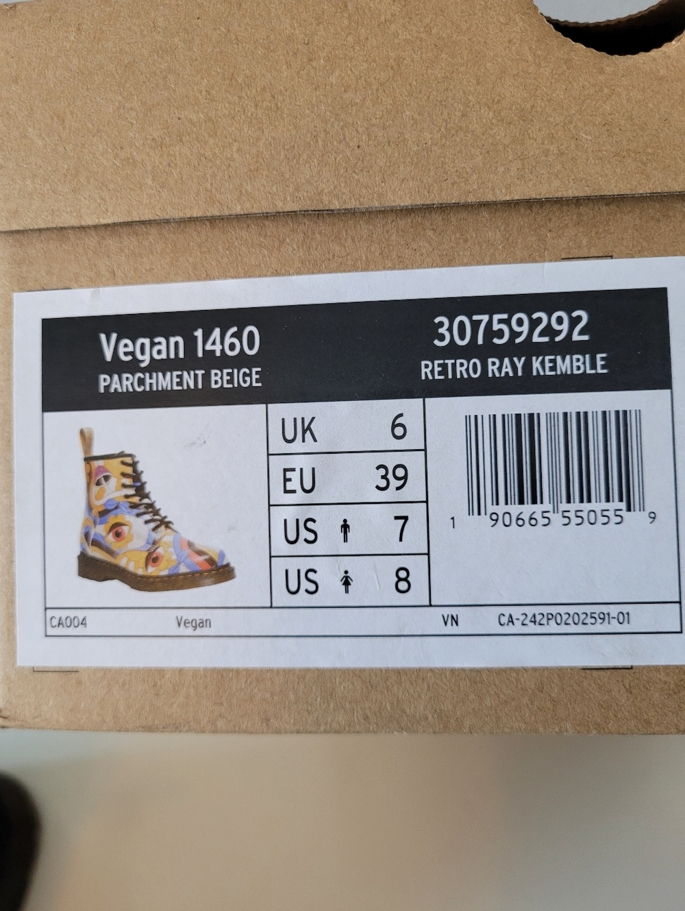 Dr Martens Retro Ray Kemble Lace Up Boots, BNIB, Size 89 - Picture 11 of 12